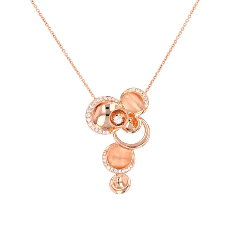 Acheter Collier diamants 0.38 carat or rose 8.36g Comme neuf - 1400,00 € Collier diamants 0.38 carat or rose 8.36g Comme neuf - reconditionné disponible sur Gemme Les Bijoux